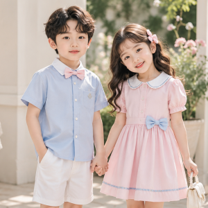 Set đồ đôi cho bé trai & bé gái Phong cách hàn quốc